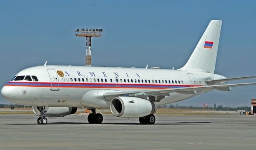 Ermənistan prezidentinin təyyarəsi də əlindən alındı