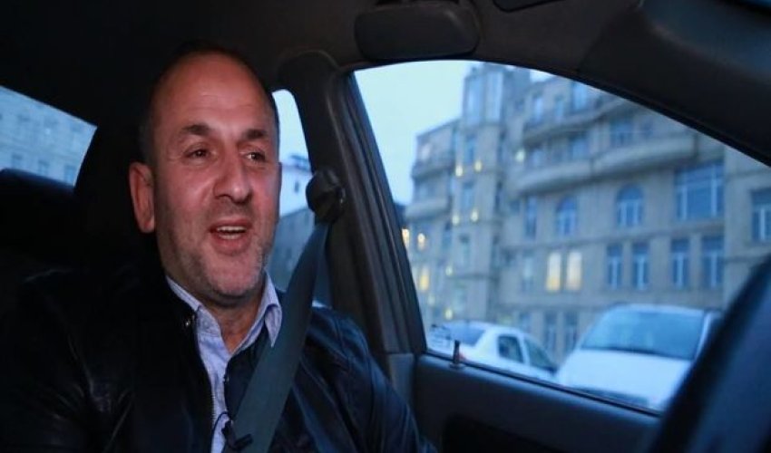 Taksi sürücüsü: Mahnı oxumağım müştəriləri narahat etmir - VİDEO