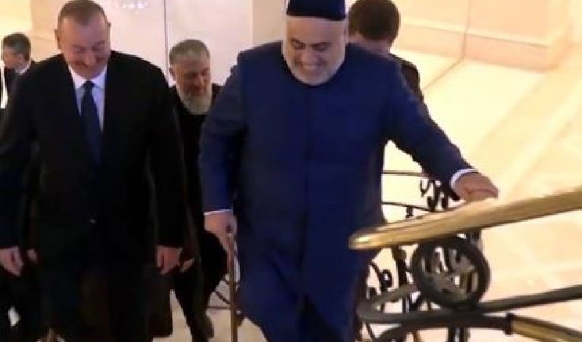 Kadırov prezident və şeyxi belə güldürdü – VİDEO