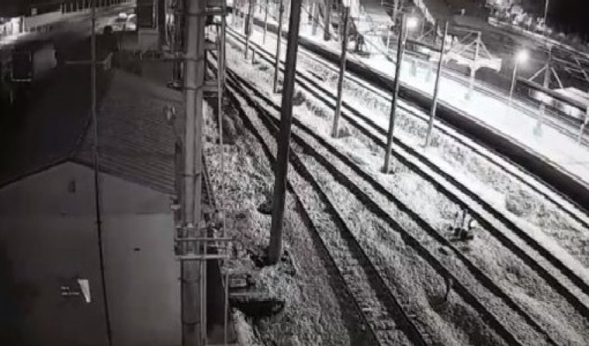 Ankaradakı dəhşətli qatar qəzasının görüntüləri ortaya çıxıb – Video