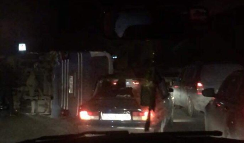 SON DƏQİQƏ: Hava limani yolunda ağır qəza - FOTO/VIDEO