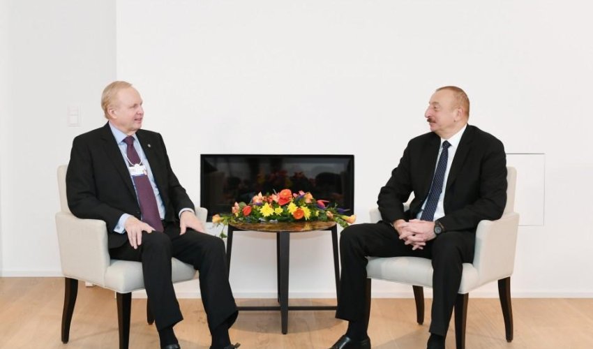 Azerbaijani president meets BP CEO