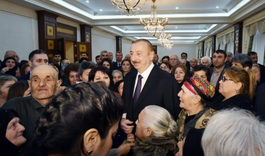 Ilham Aliyev: Not economy or foreign policy, main thing are martyrs Ilham Aliyev: Not economy or foreign policy, main thing are martyrs