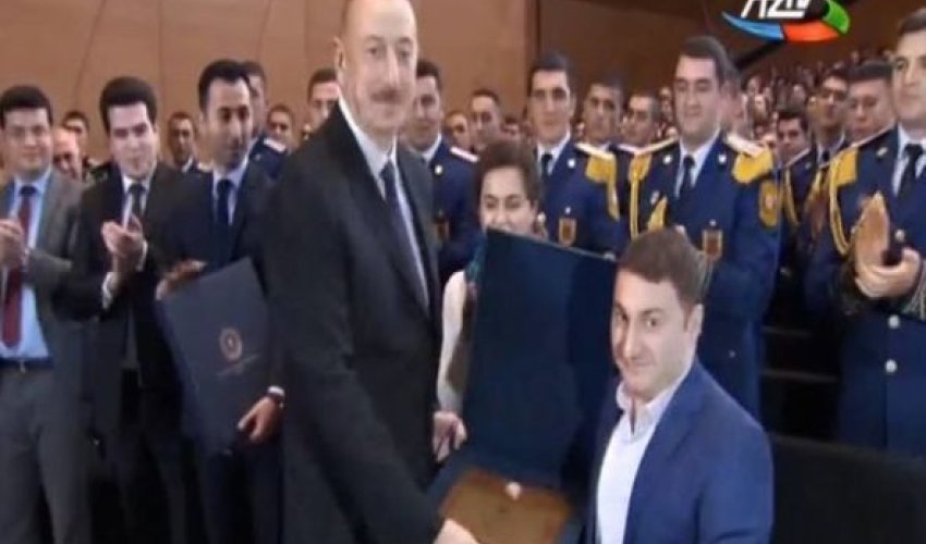 Жест Ильхама Алиева вызвал бурные овации - ВИДЕО