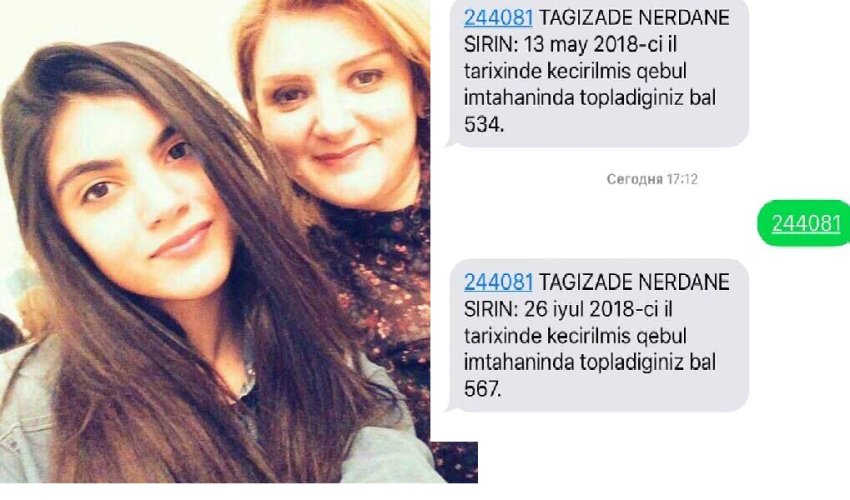 Ölən tələbə qızın ürəkdağlayan görüntüləri, imtahan nəticələri… – Anasının paylaşdığı FOTOLAR Ölən tələbə qızın ürəkdağlayan görüntüləri, imtahan nəticələri… – Anasının paylaşdığı FOTOLAR
