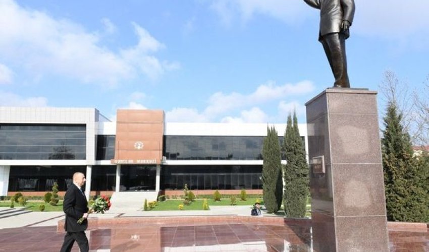 İlham Əliyev Beyləqandadır