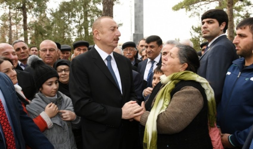 Prezident evi uçan qadınla bağlı tapşırıq verdi - VİDEO