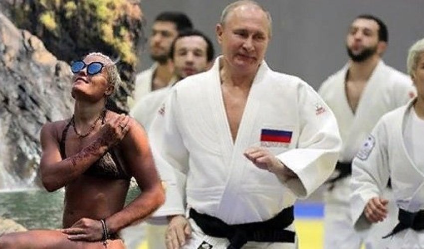 Putini nakauta salan qadın kimdir?