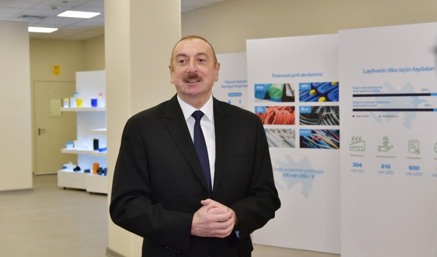 İlham Əliyev: Qeyri-neft sektorunun inkişafı, iqtisadiyyatın şaxələndirilməsi... FOTO