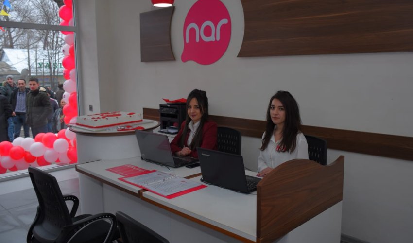 Nar представил официальный магазин в Габале