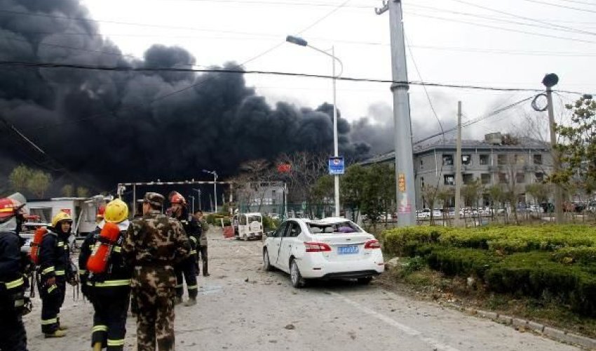 Взрыв на заводе в Китае убил 47 человек - ВИДЕО