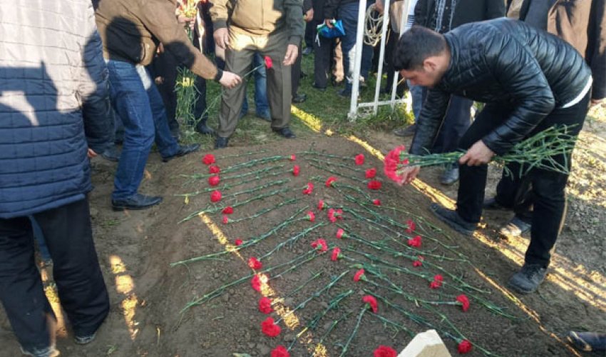 Qarabağ döyüşlərində itkin düşmüş əsgərin 25 ildən sonra məzarı tapılıb (FOTOLAR)