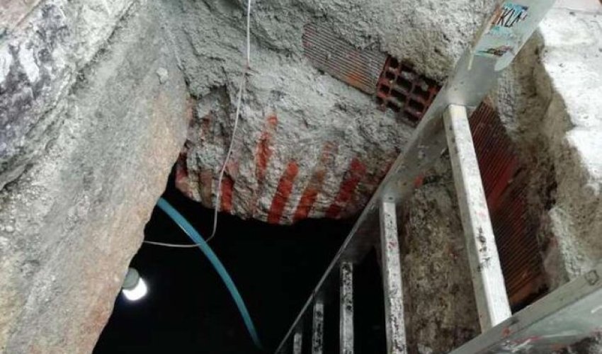 Restoranın altından görün nə TAPILDI - FOTO