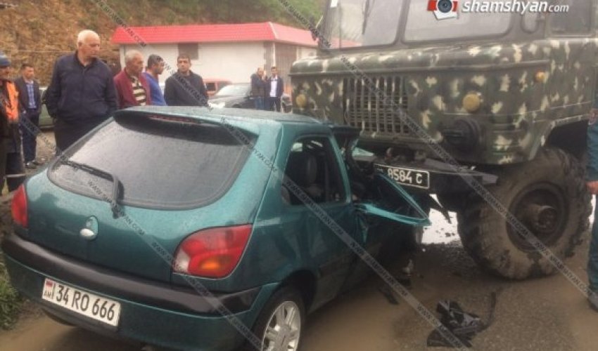 ДТП с военными в Армении