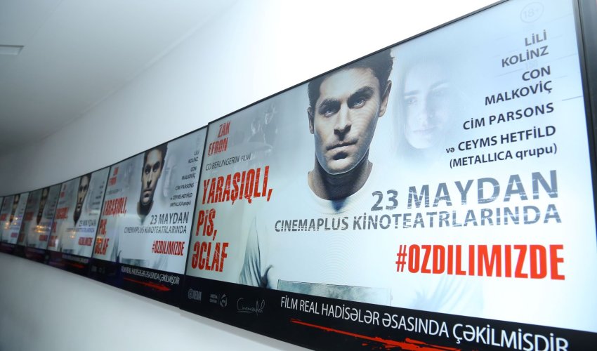 “CinemaPlus”da “Yaraşıqlı, pis, əclaf” filminin  nümayişi keçirilib