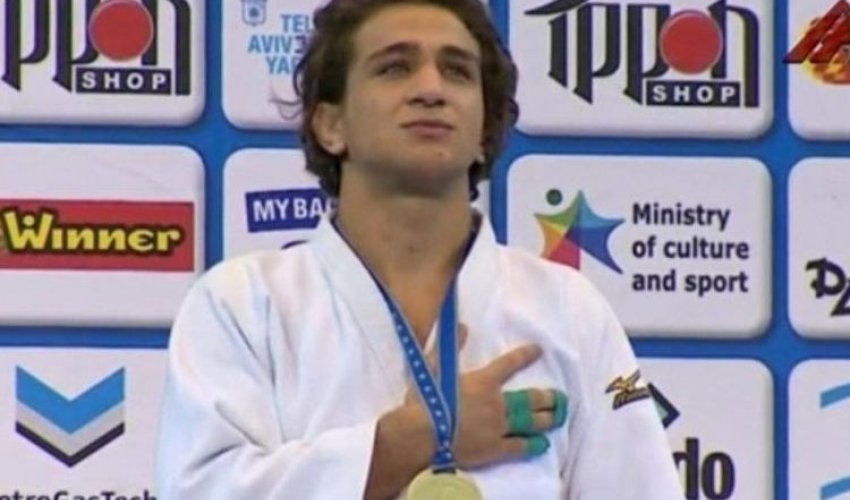 Azərbaycan cüdoçusu Qran-pridə qızıl medal qazanıb