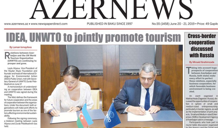 AZERNEWS releases another print issue