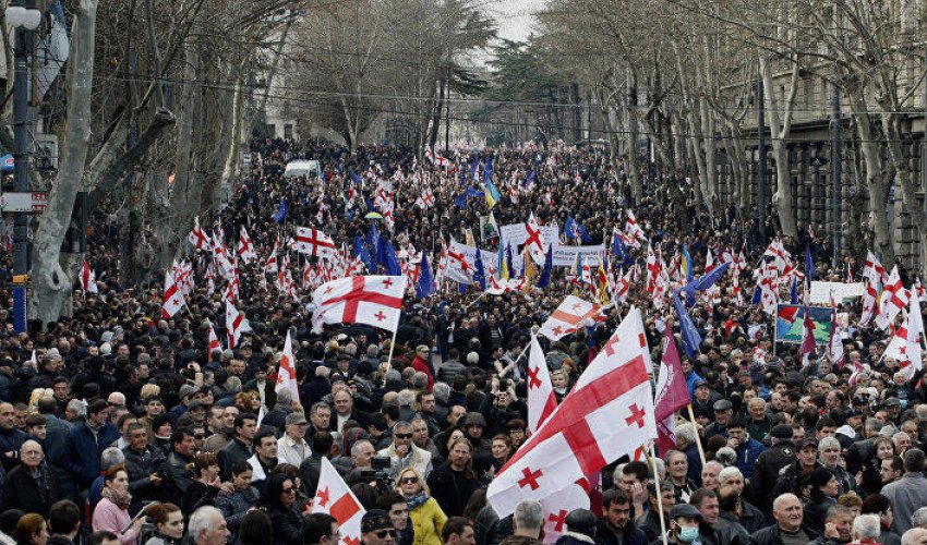 Georgian Opposition to resume protests in Tbilisi tonight Georgian Opposition to resume protests in Tbilisi tonight