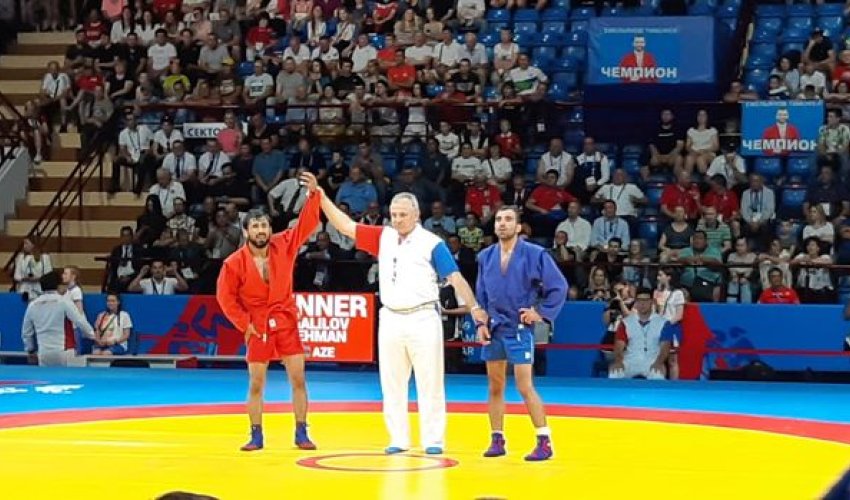 Millimizdən daha iki medal: Samboçumuz ermənini məğlub etdi