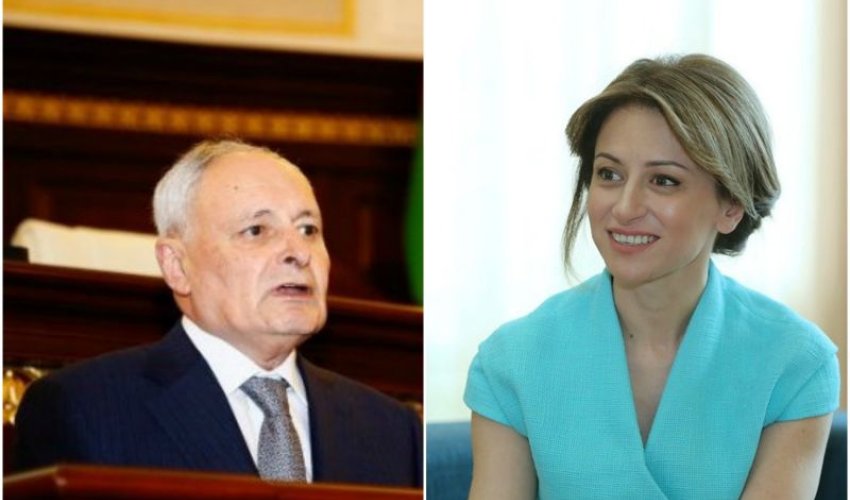 Oqtay Şirəliyevin nəvəsi yaşında olan yeni gürcü həmkarı — FOTOLAR