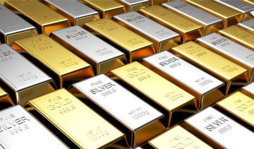 Gold, silver prices down in Azerbaijan