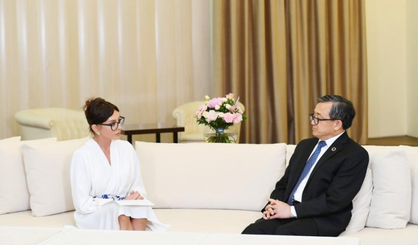 First Vice-President of Azerbaijan Mehriban Aliyeva meets UN Under-Secretary-General (PHOTO) First Vice-President of Azerbaijan Mehriban Aliyeva meets UN Under-Secretary-General (PHOTO)