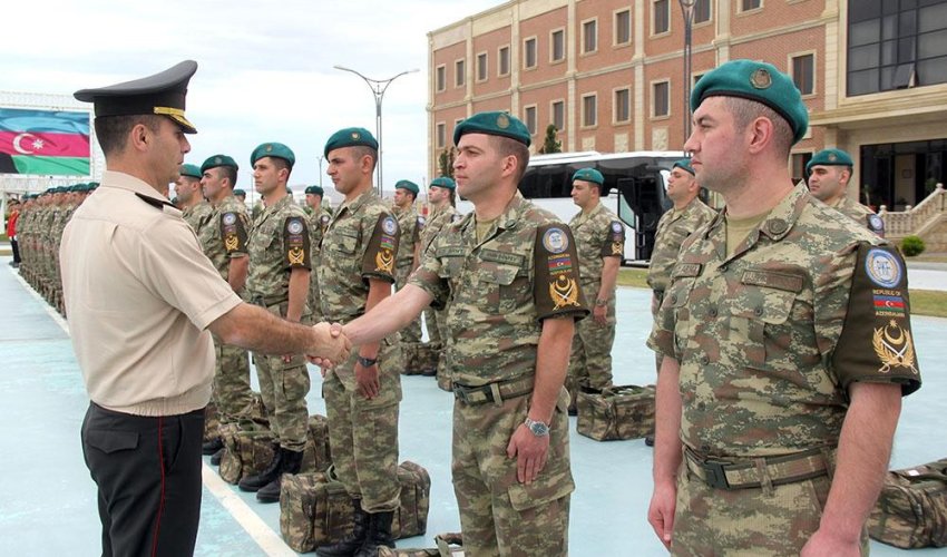 Group of Azerbaijani peacekeepers returns from Afghanistan (PHOTO/VIDEO)