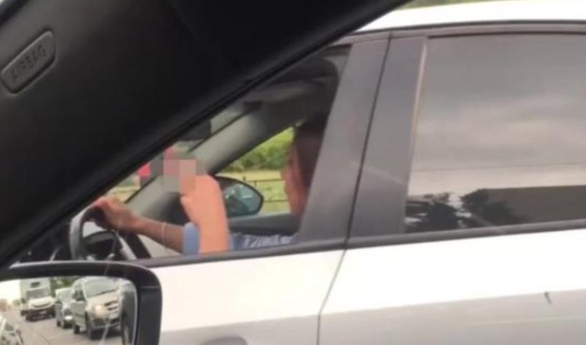 Bu görüntülər ŞƏHƏRİN MƏRKƏZİNDƏ çəkildi - Hamı təəccüblə izlədi - VİDEO