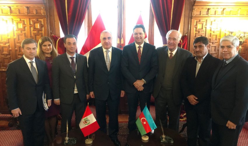 Elmar Mammadyarov thanks Peruvian Parliament for just and fair position on Khojaly Genocide