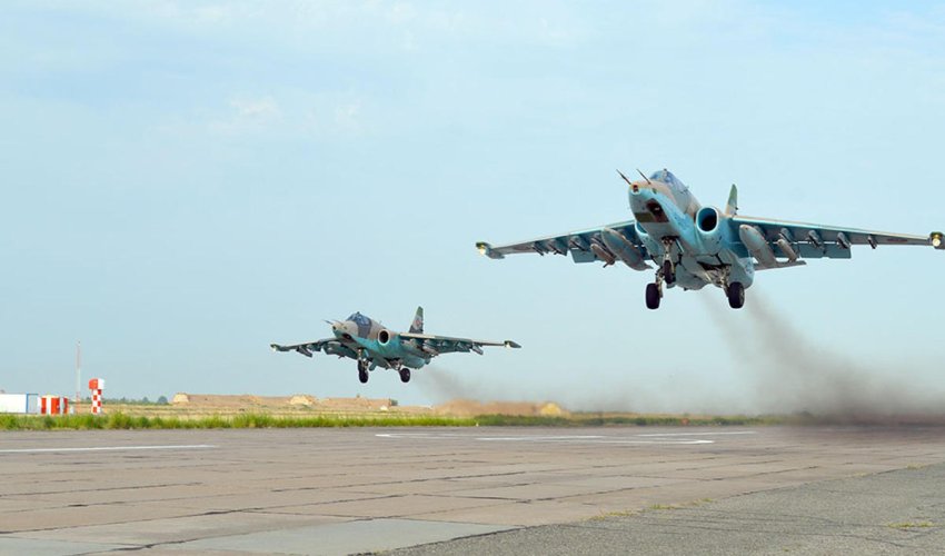 Combat training of Azerbaijan’s Air Force aircraft continues (VIDEO)