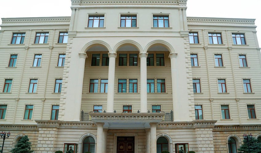 Azerbaijan's Defense Ministry makes statement on situation at line of contact