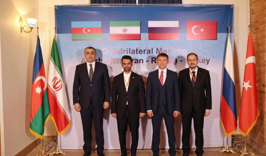 Tehran hosts high-rank quadrilateral meeting between Iran, Azerbaijan, Russia and Turkey (PHOTO)