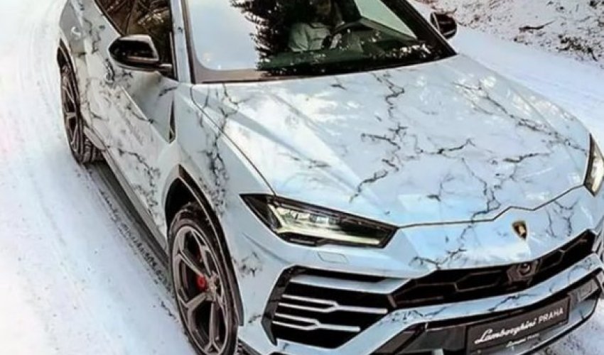 Новая мода арабских шейхов: «мраморные» автомобили Новая мода арабских шейхов: «мраморные» автомобили