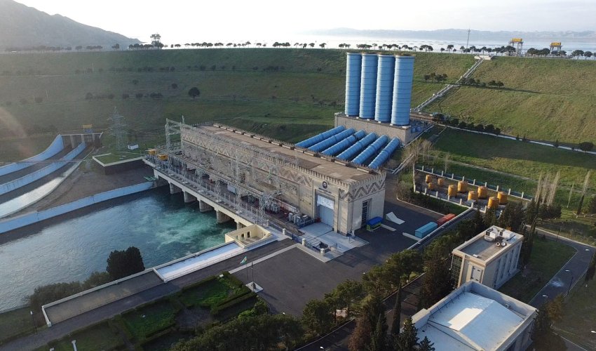 Azerbaijan repairing Mingachevir Hydroelectric Power station (VIDEO)