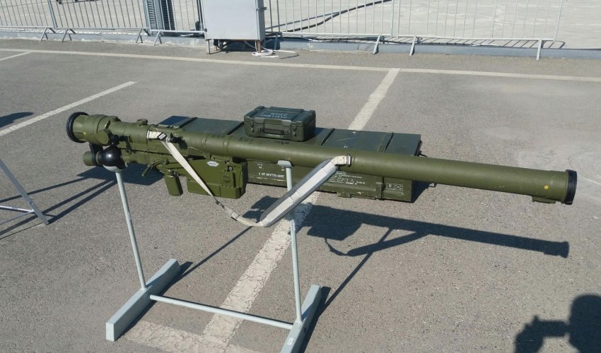 На военной выставке в Баку представлен новый ракетный комплекс На военной выставке в Баку представлен новый ракетный комплекс