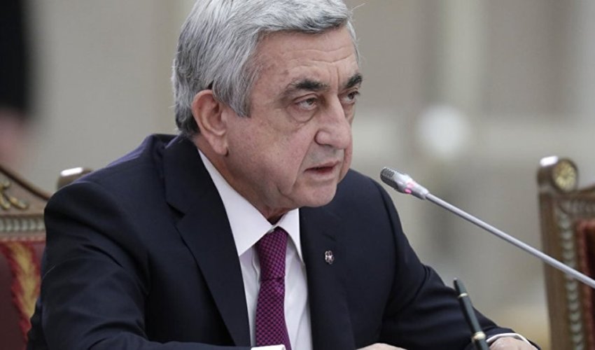 Sərkisyandan Qarabağla bağlı həyasız bəyanat