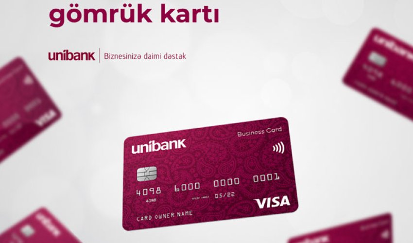 Unibankdan Gömrük kartı almaq üçün 5 səbəb Unibankdan Gömrük kartı almaq üçün 5 səbəb