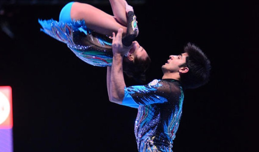 Azerbaijani acrobats capture medals in St. Petersburg