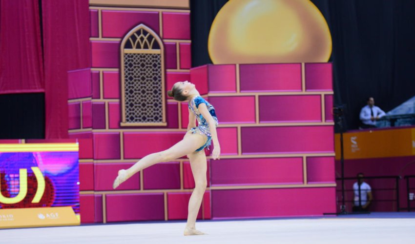 2nd day of 37th Rhythmic Gymnastics World Championships kicks off in Baku (PHOTO)