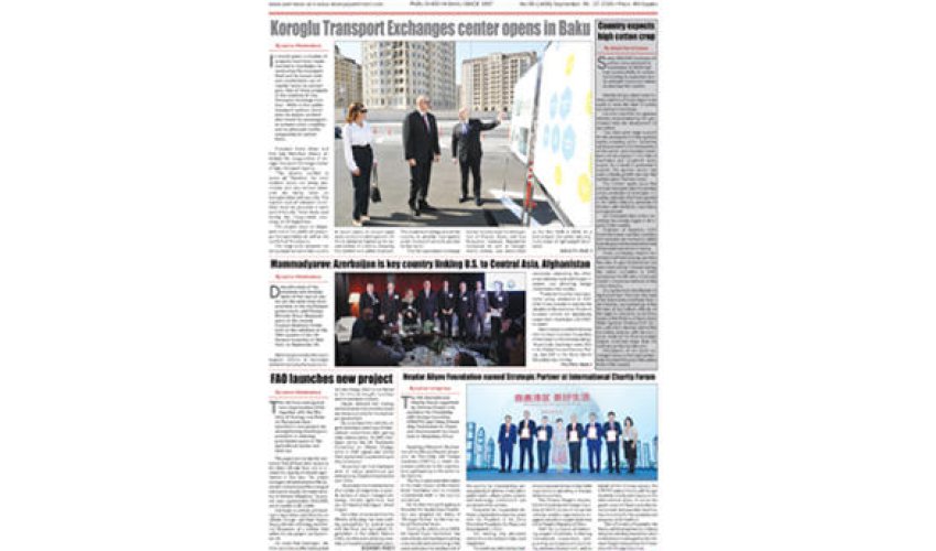 AZERNEWS releases another print issue