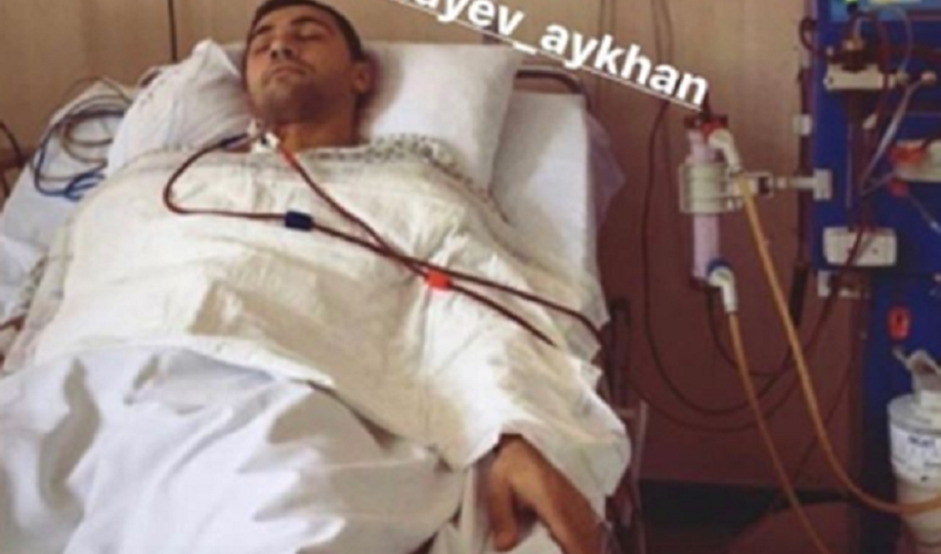 Məşhur idmançımız xəstəxanaya yerləşdirildi - FOTO