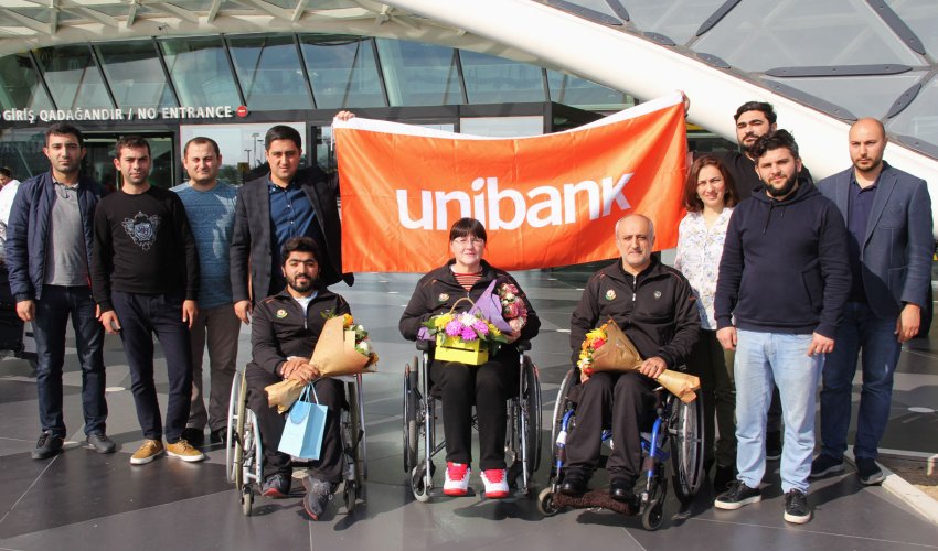 “Unibank”ın dəstək olduğu Milli Paralimpiya komandası Tokio -2020-də iştirak edəcək “Unibank”ın dəstək olduğu Milli Paralimpiya komandası Tokio -2020-də iştirak edəcək