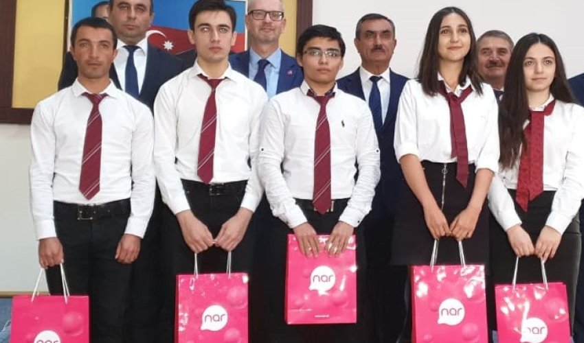 Nar congratulated winners of scholarship program in Nakhchivan Nar congratulated winners of scholarship program in Nakhchivan