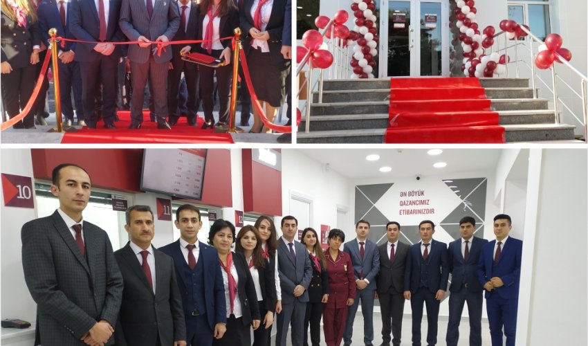 Kapital Bank yenilənən Şəmkir filialını istifadəyə verdi