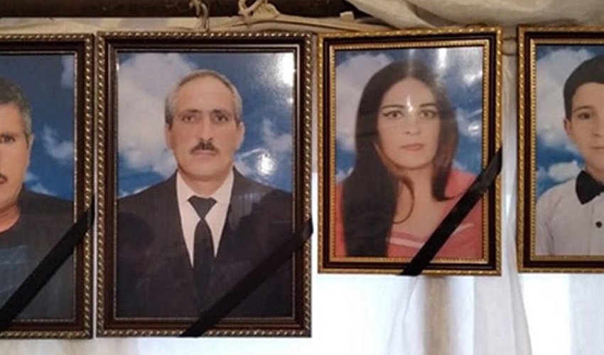 Qaladakı qəzada ölənlər dəfn edildi, qonaq gedirlərmiş... - FOTO