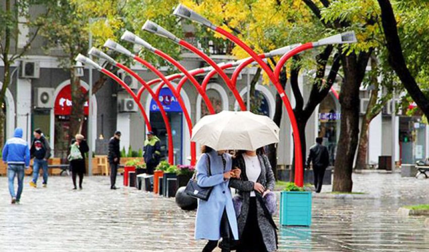 Hazırda Bakıda temperatur normadan aşağıdır Hazırda Bakıda temperatur normadan aşağıdır