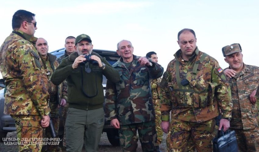 Nikol Paşinyan yenidən Azərbaycan torpaqlarında- FOTOLAR Nikol Paşinyan yenidən Azərbaycan torpaqlarında- FOTOLAR
