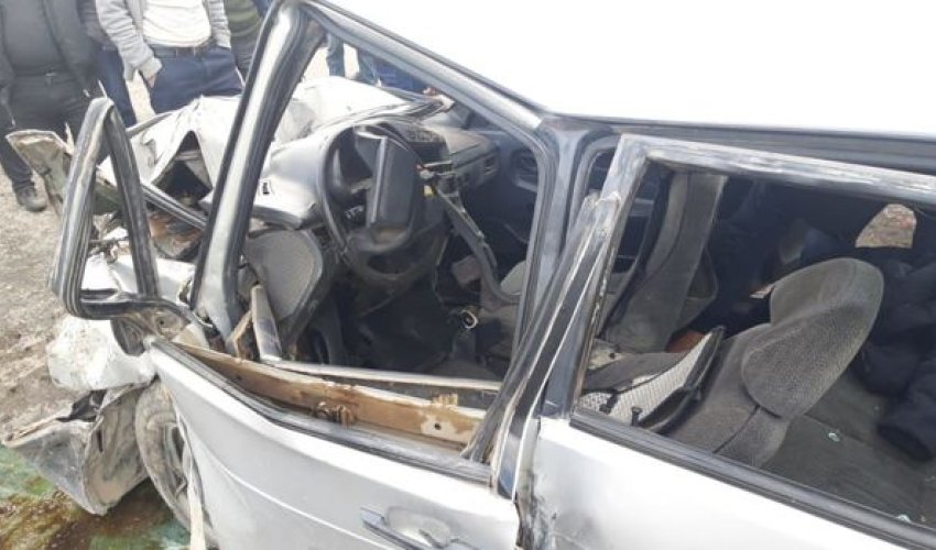 Bərdədə ağır qəza: Çox sayda yaralı var - FOTO