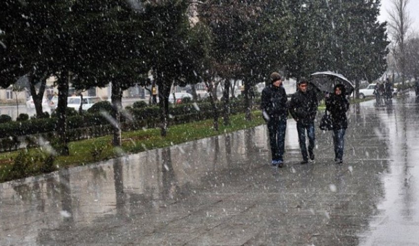 Güclü külək əsəcək, yağış, qar yağacaq, hava soyuyacaq
