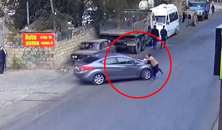Yolu keçən qadını maşın belə vurdu – Suiqəsd, yoxsa ... - REAL VİDEO Yolu keçən qadını maşın belə vurdu – Suiqəsd, yoxsa ... - REAL VİDEO